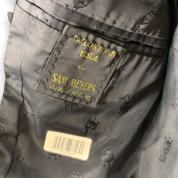 Vintage Y2K Lord West Faux Fur Trim Blazer Medium - Picture 4 of 8